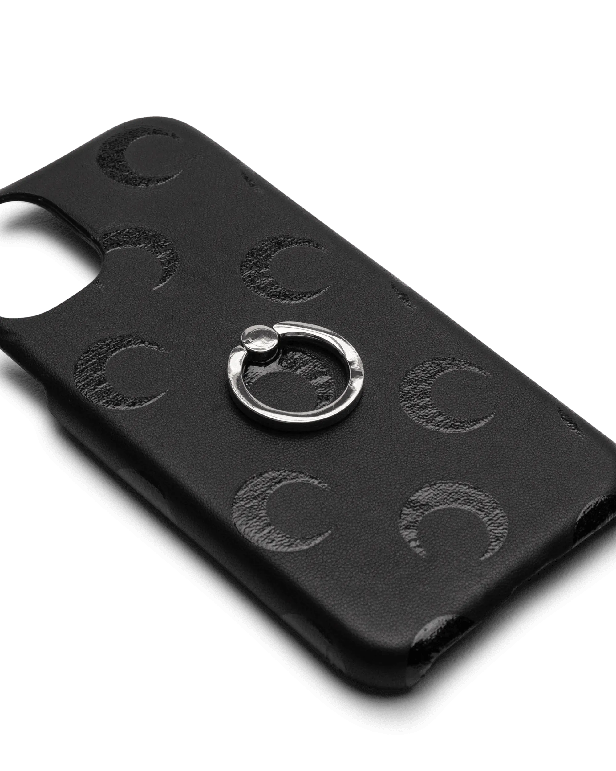 Moon Printed Lambskin iPhone 11 Case