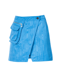 Asymmetrical Mini Skort - DIHSAN