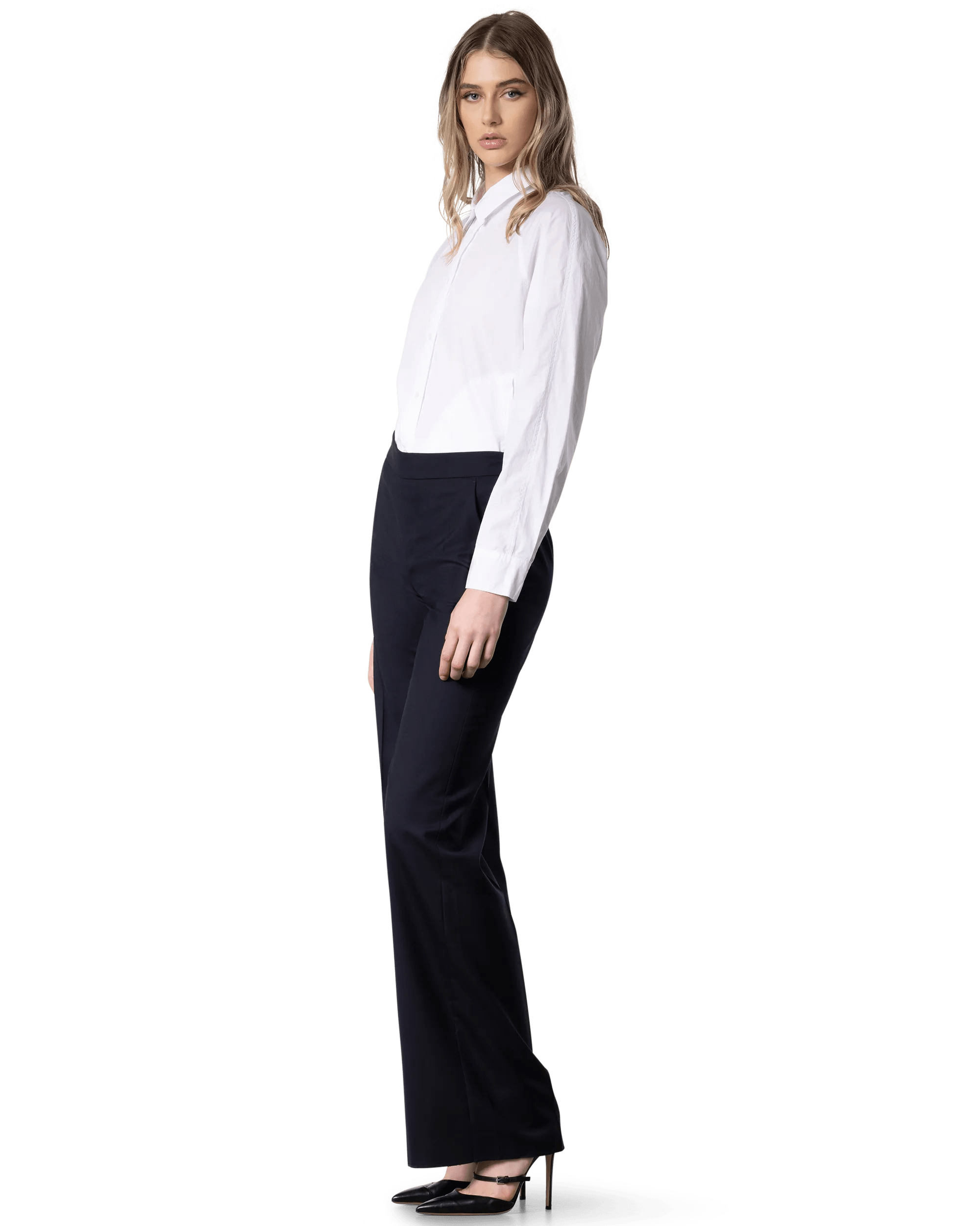 Elio Wool Pants - DIHSAN