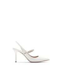 Patent Leather Slingback Pumps - DIHSAN