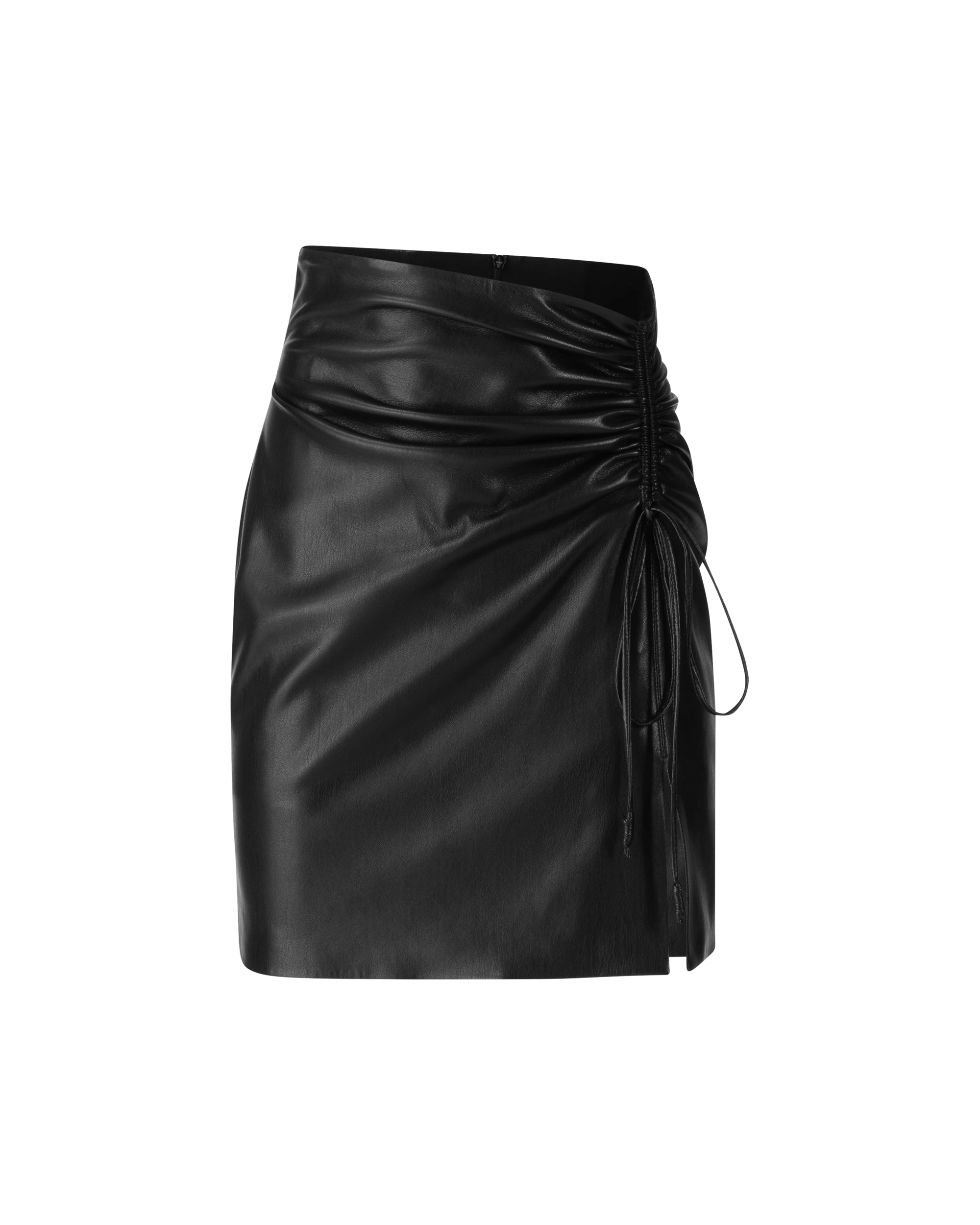 Zow Vegan Leather Mini Skirt