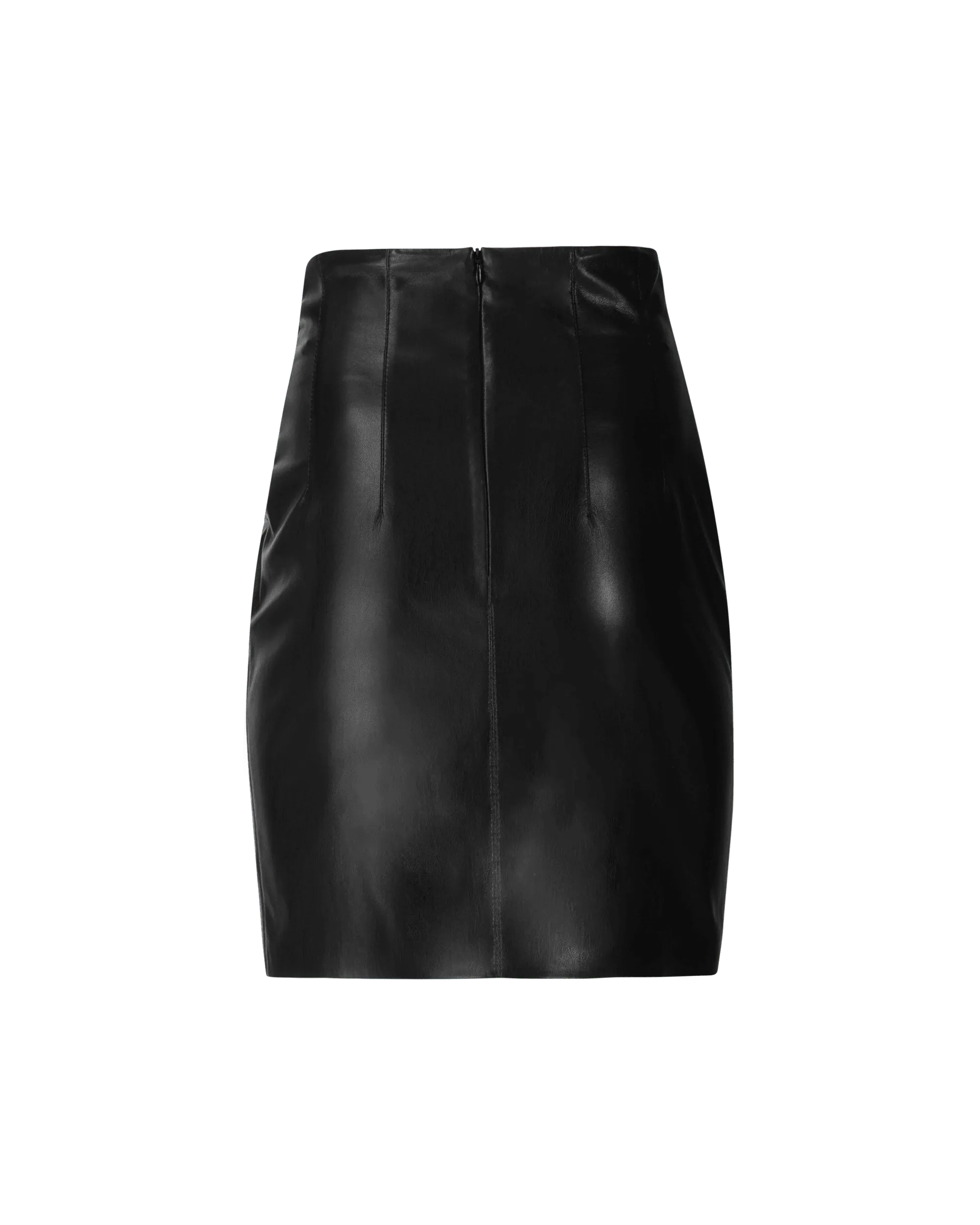 Zow Vegan Leather Mini Skirt