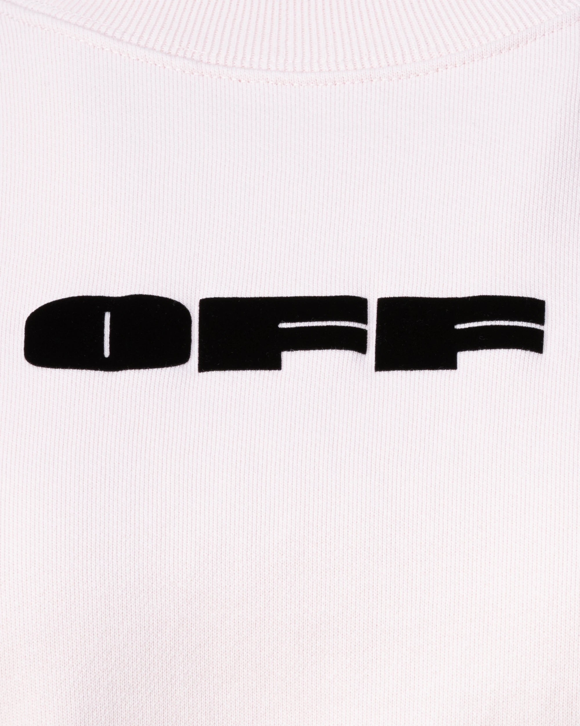 OFF Bold Flock Cropped Sweatshirt