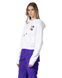 Gradient Cropped Hoodie