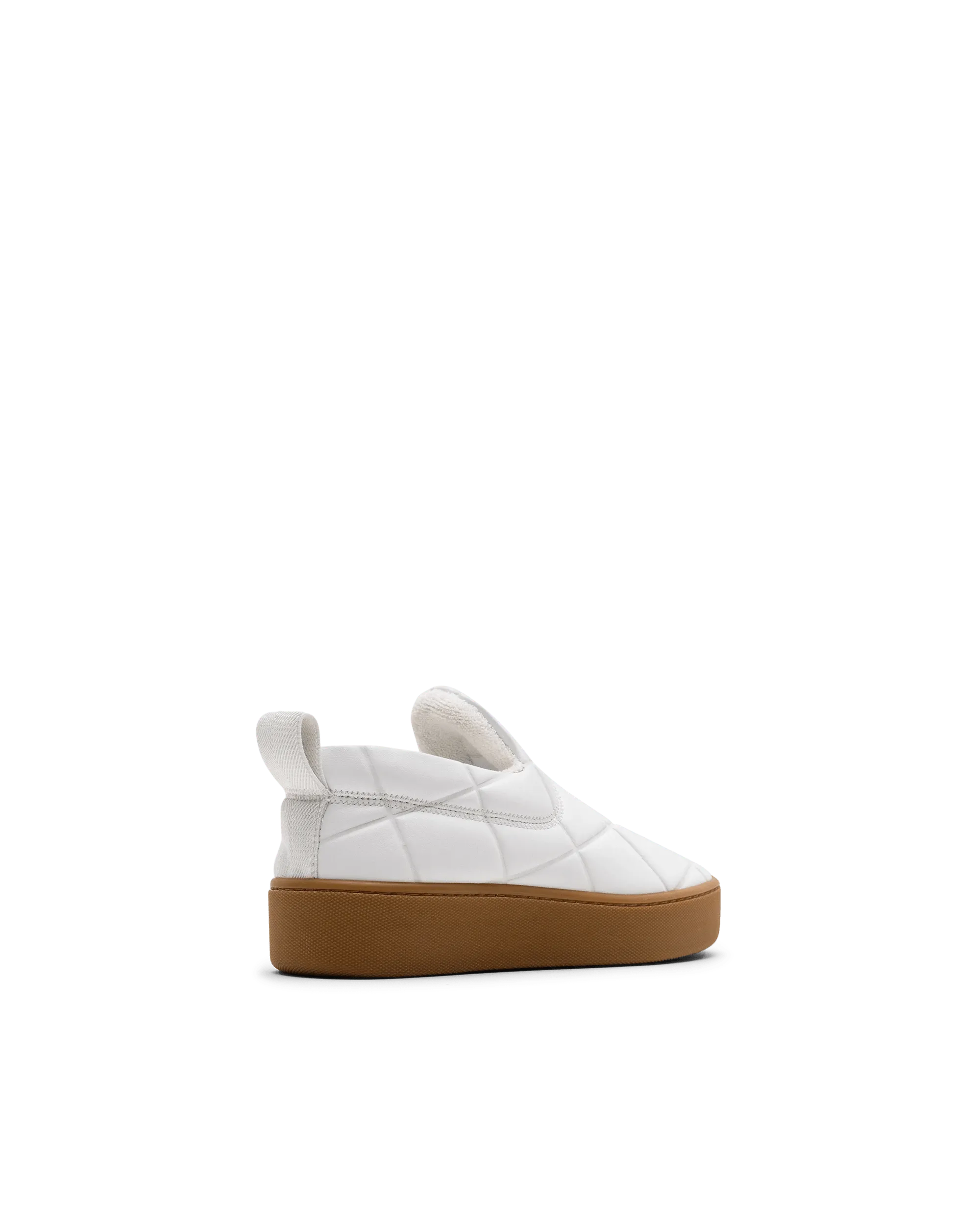 Quilted Embossed Slip-On Sneakers