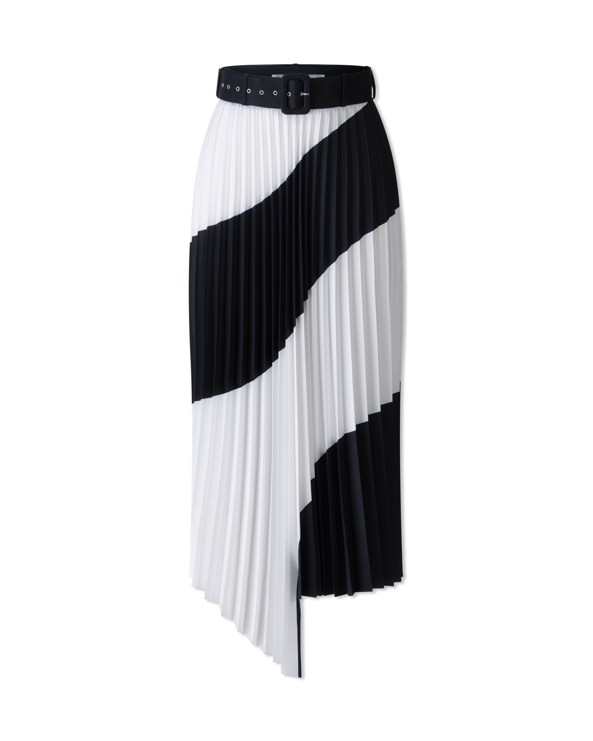 Spiral Plisse Skirt