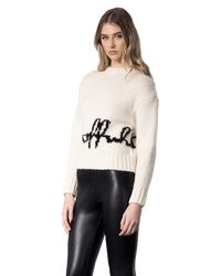 Embedded Logo Sweater