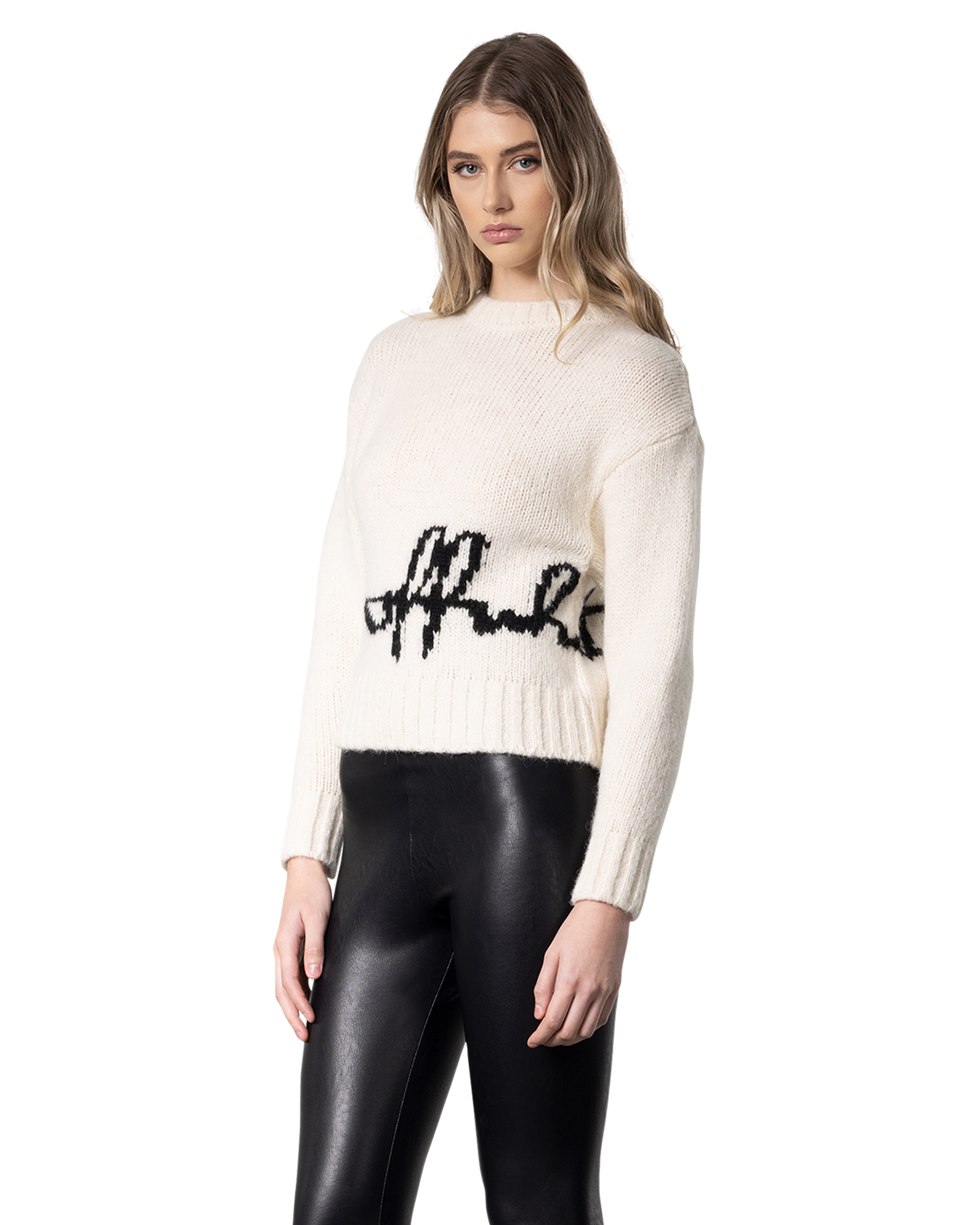 Embedded Logo Sweater