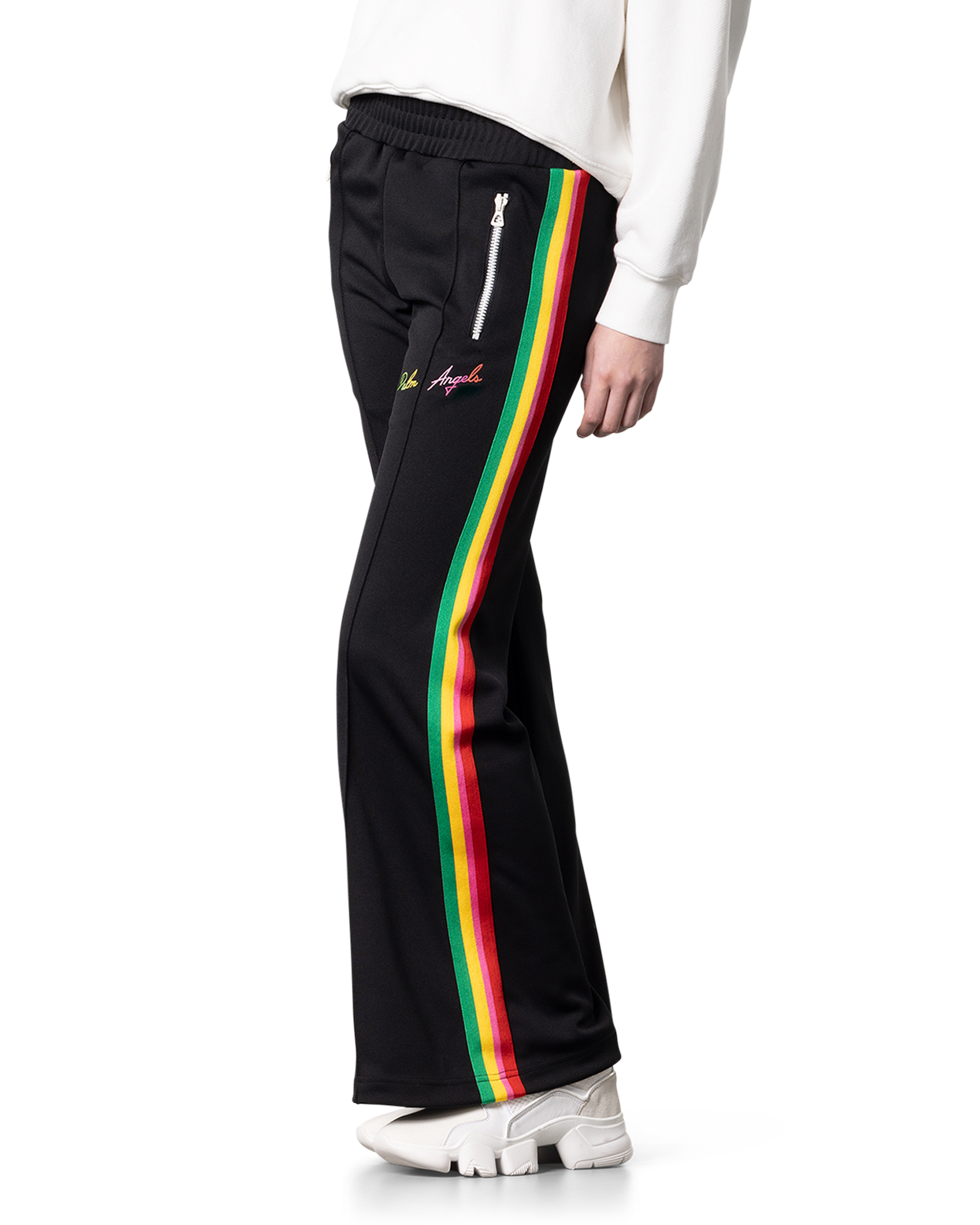 Miami Logo Wide Leg Track Pants