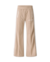 Wide-Leg Side Striped Track Pants - DIHSAN