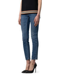 Striped Merino Wool Top