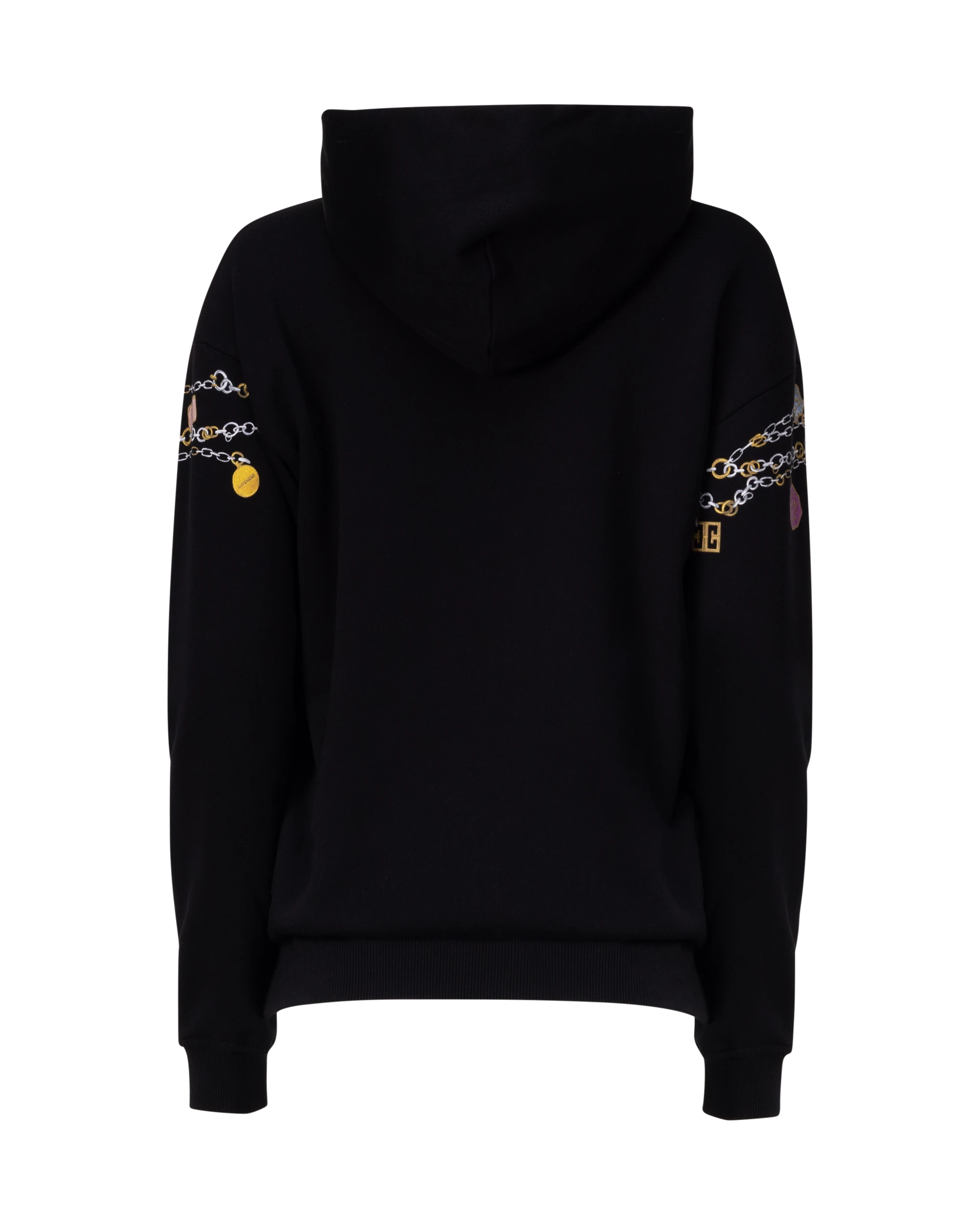 Embroidered Casual Fit Hoodie