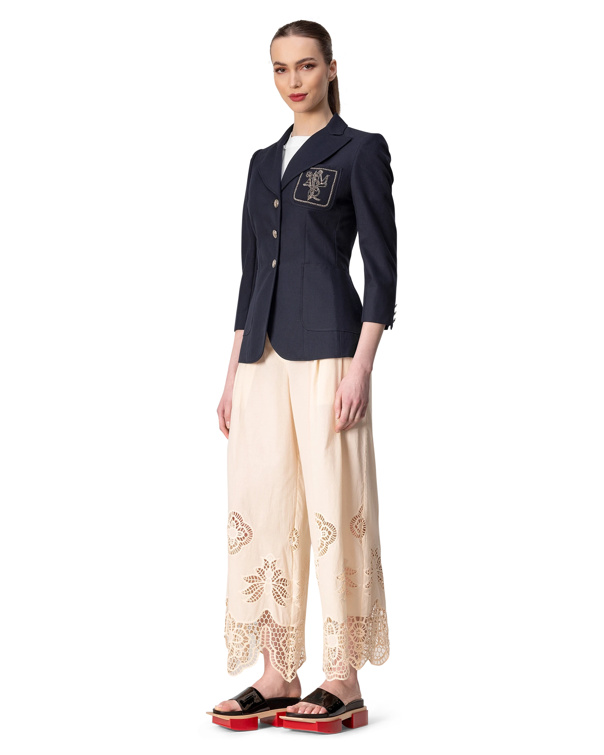 Panama Cotton Blazer