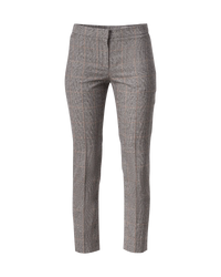 Tartan Cigarette Trousers - DIHSAN