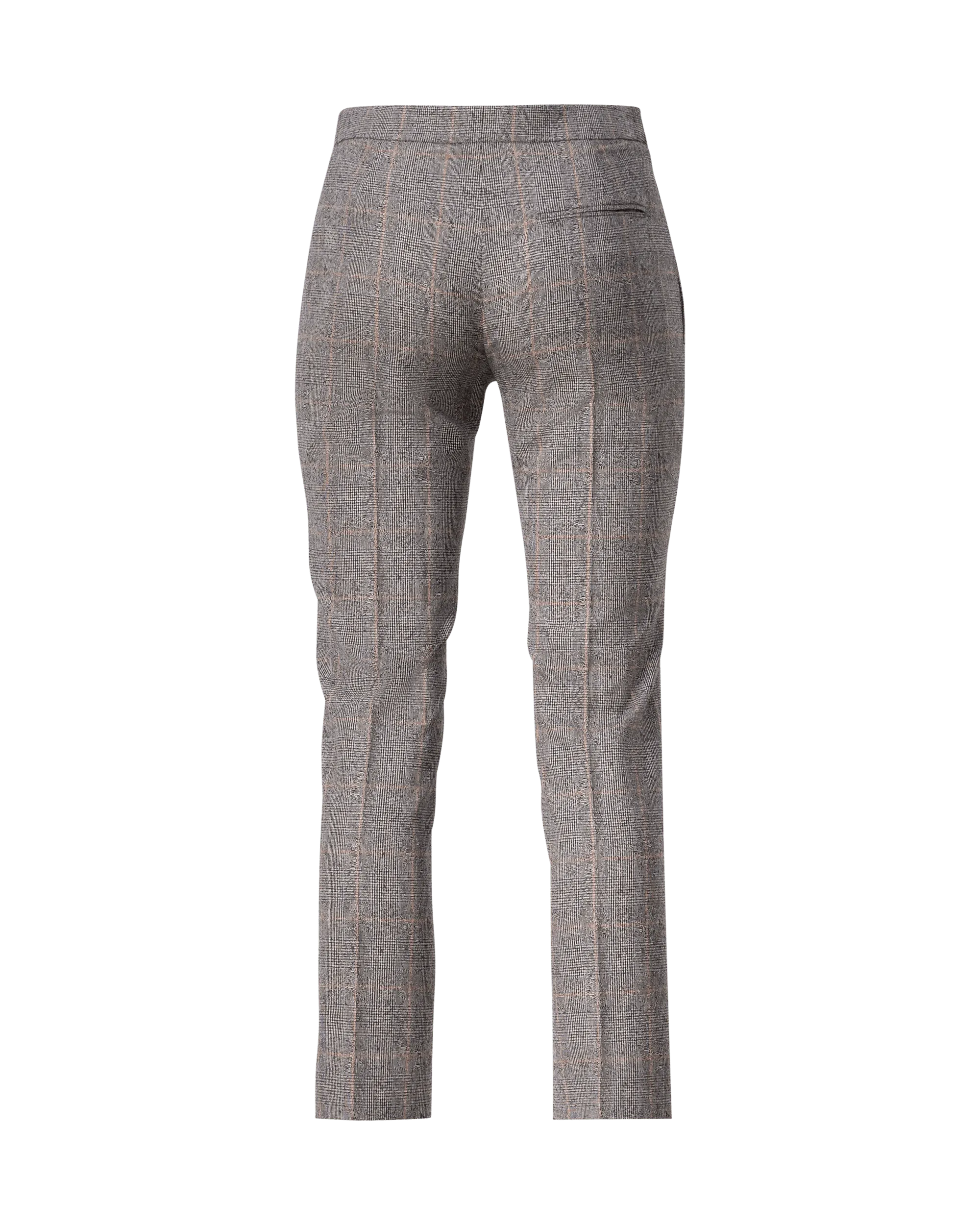 Tartan Cigarette Trousers - DIHSAN