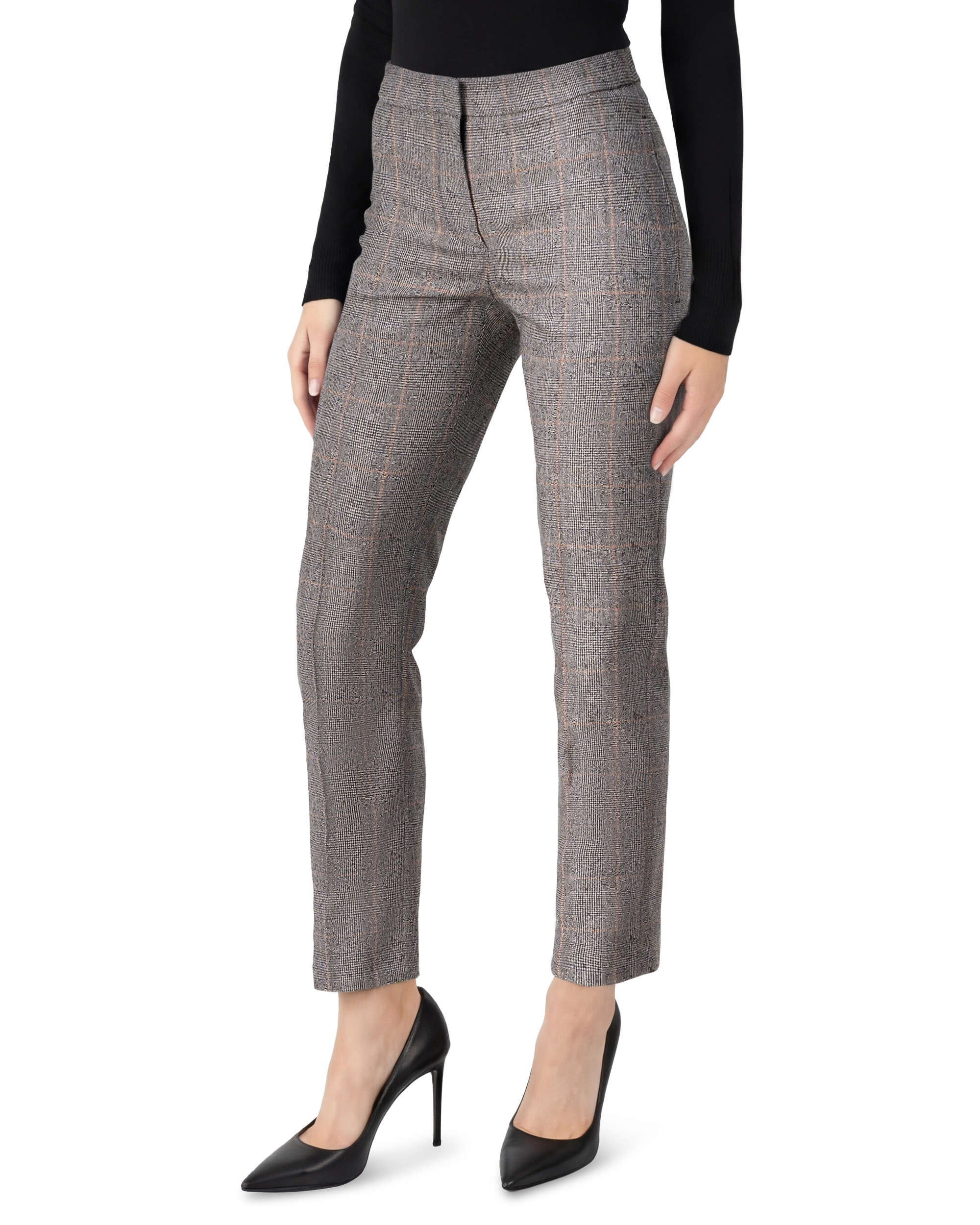 Tartan Cigarette Trousers