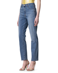 Teagan High Rise Straight Jeans