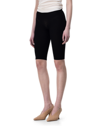Arancia Rib-Knit Biker Shorts