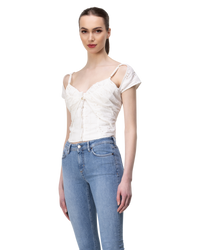 Tovallo Cut Out Bustier Top