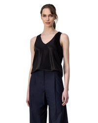 Belva Satin Top