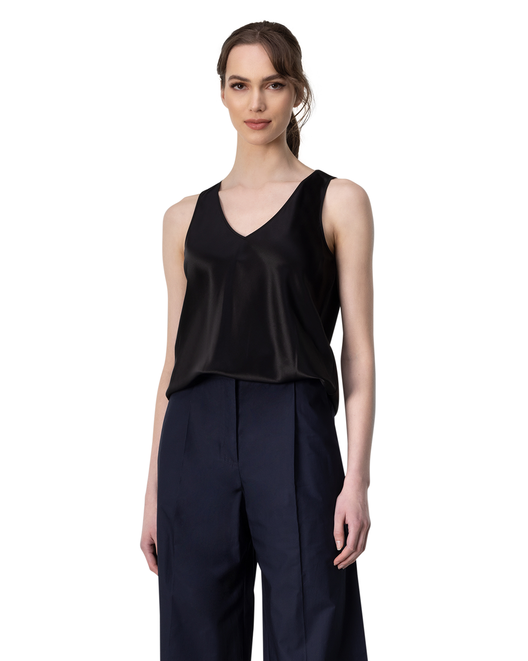 Belva Satin Top