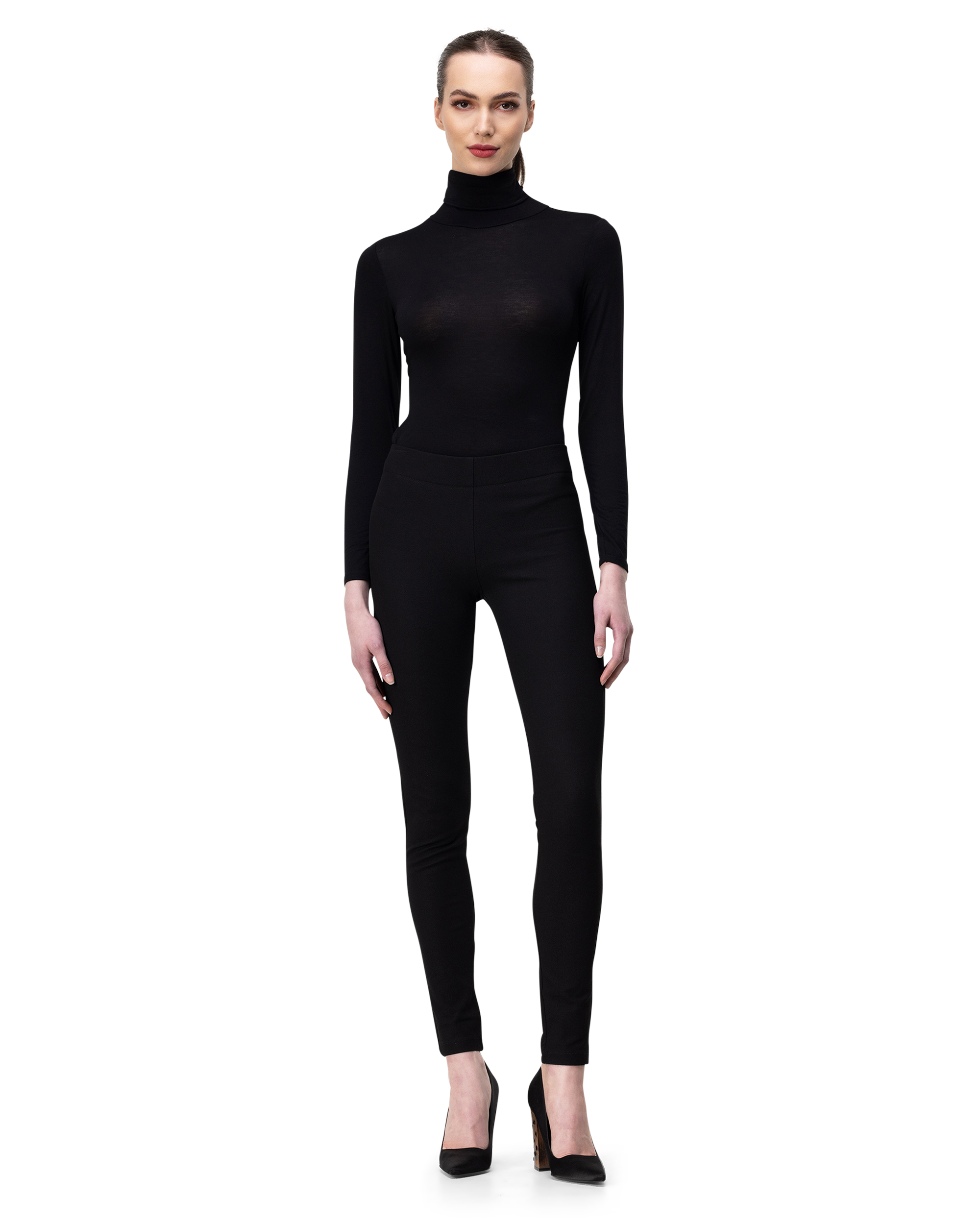 Gabardine Stretch Leggings