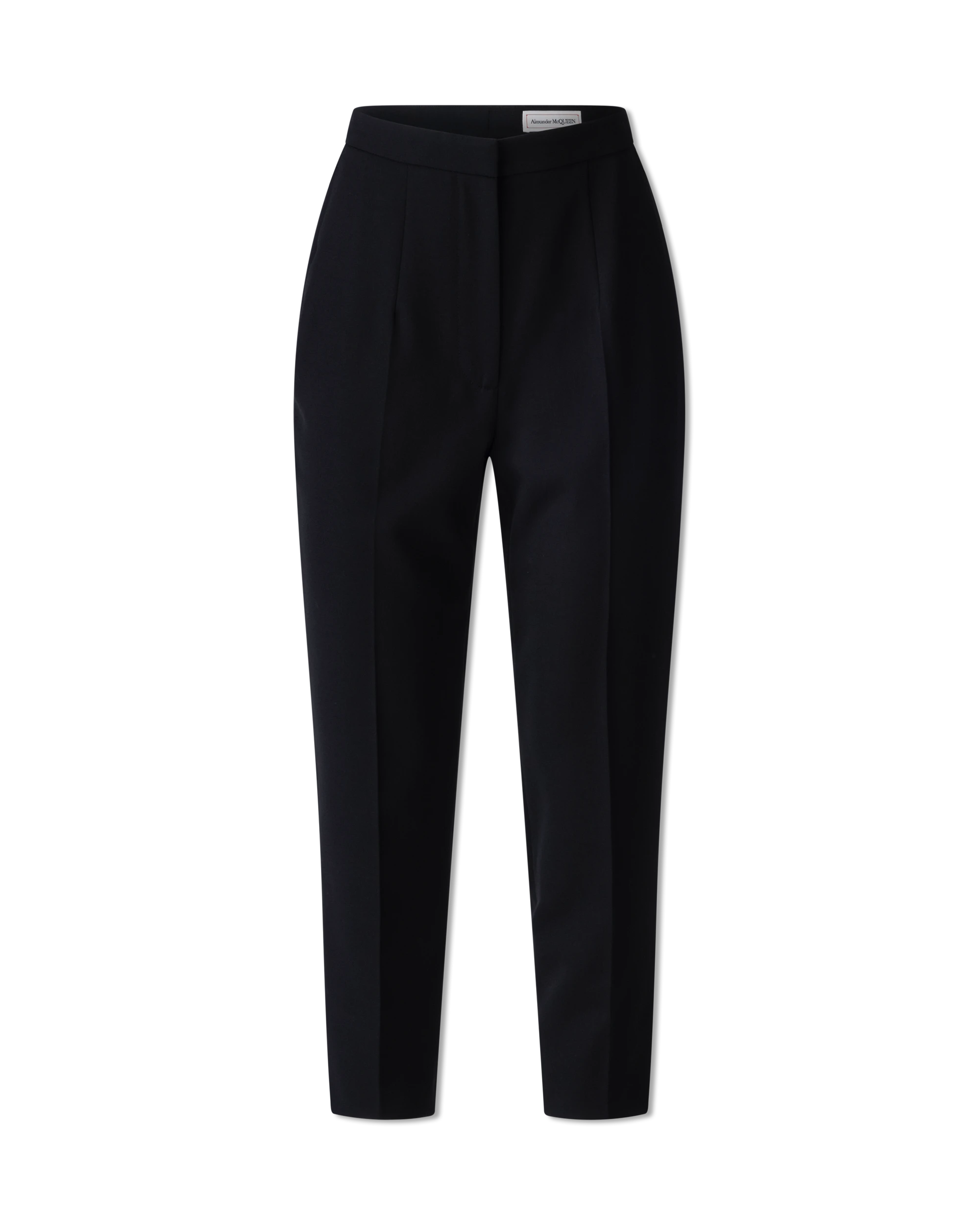 High-Waisted Slim Fit Pants