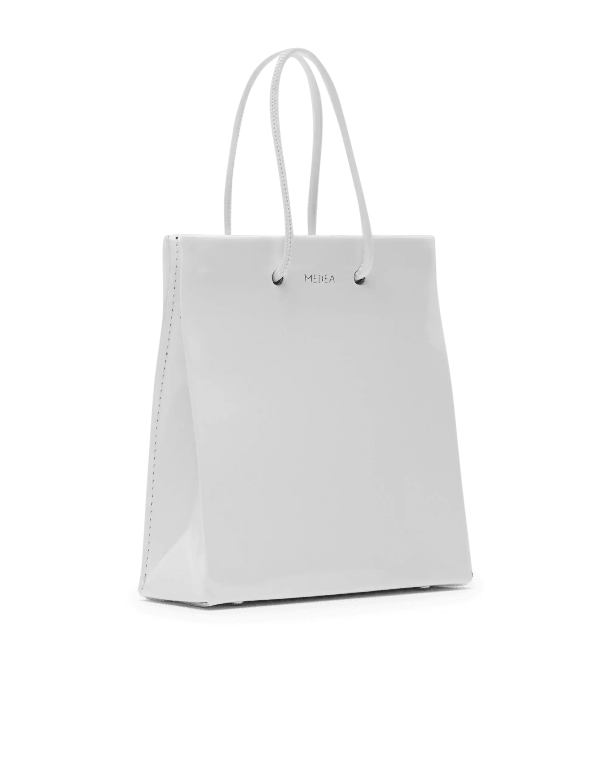 Short Vinyl Tote Bag