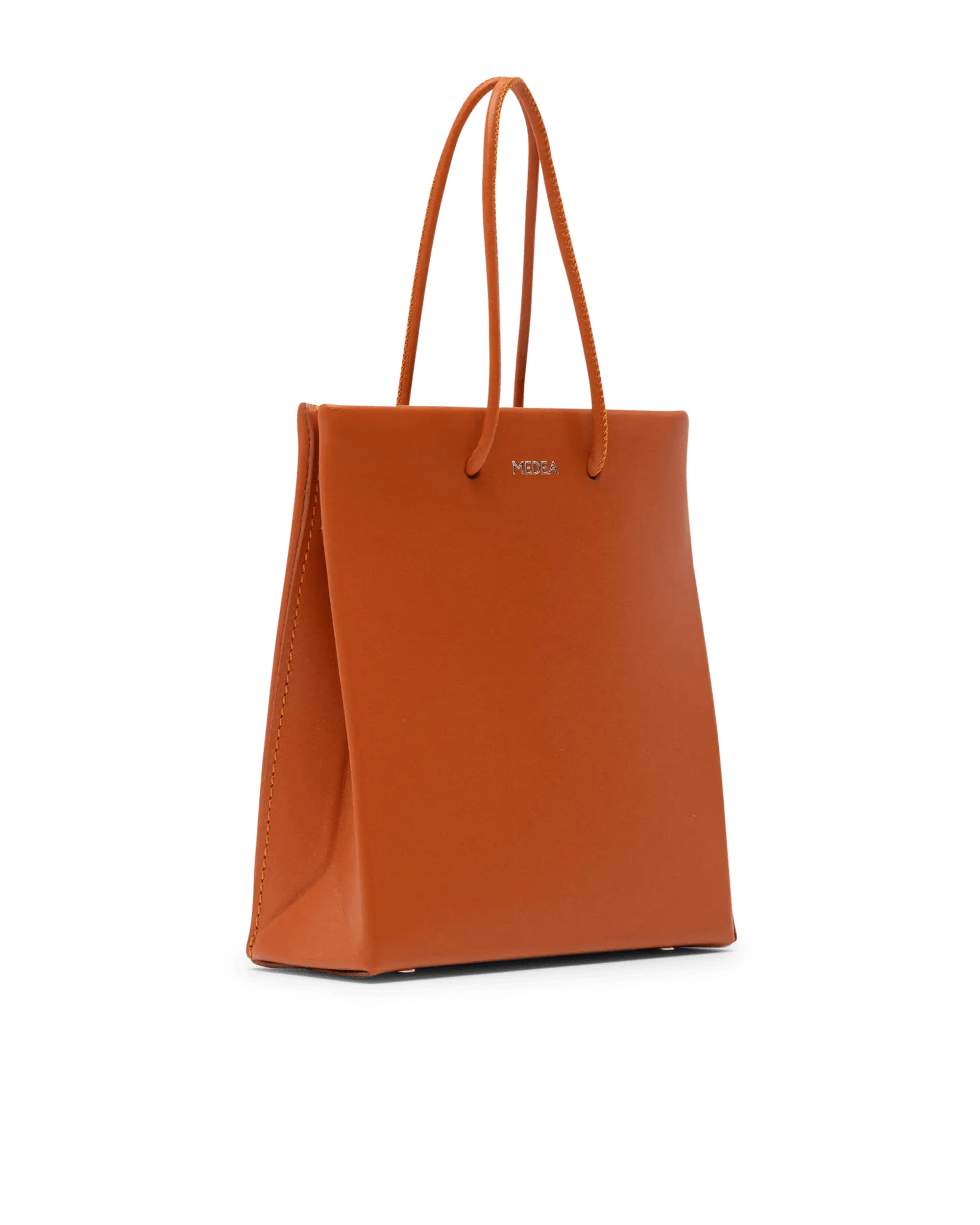 Short Medea Calfskin Tote Bag - DIHSAN