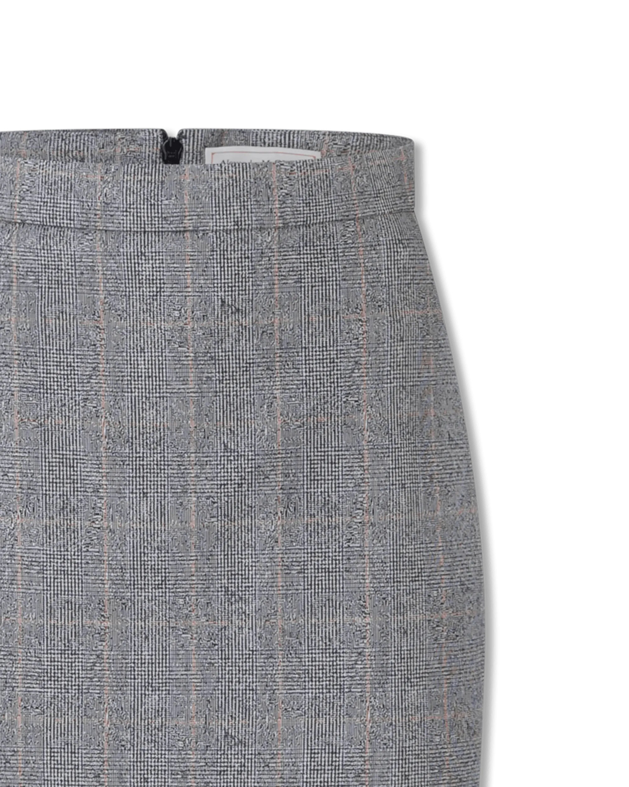 Pleated Wool Mini Skirt