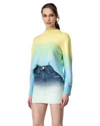 Dip Dye Crewneck Sweater