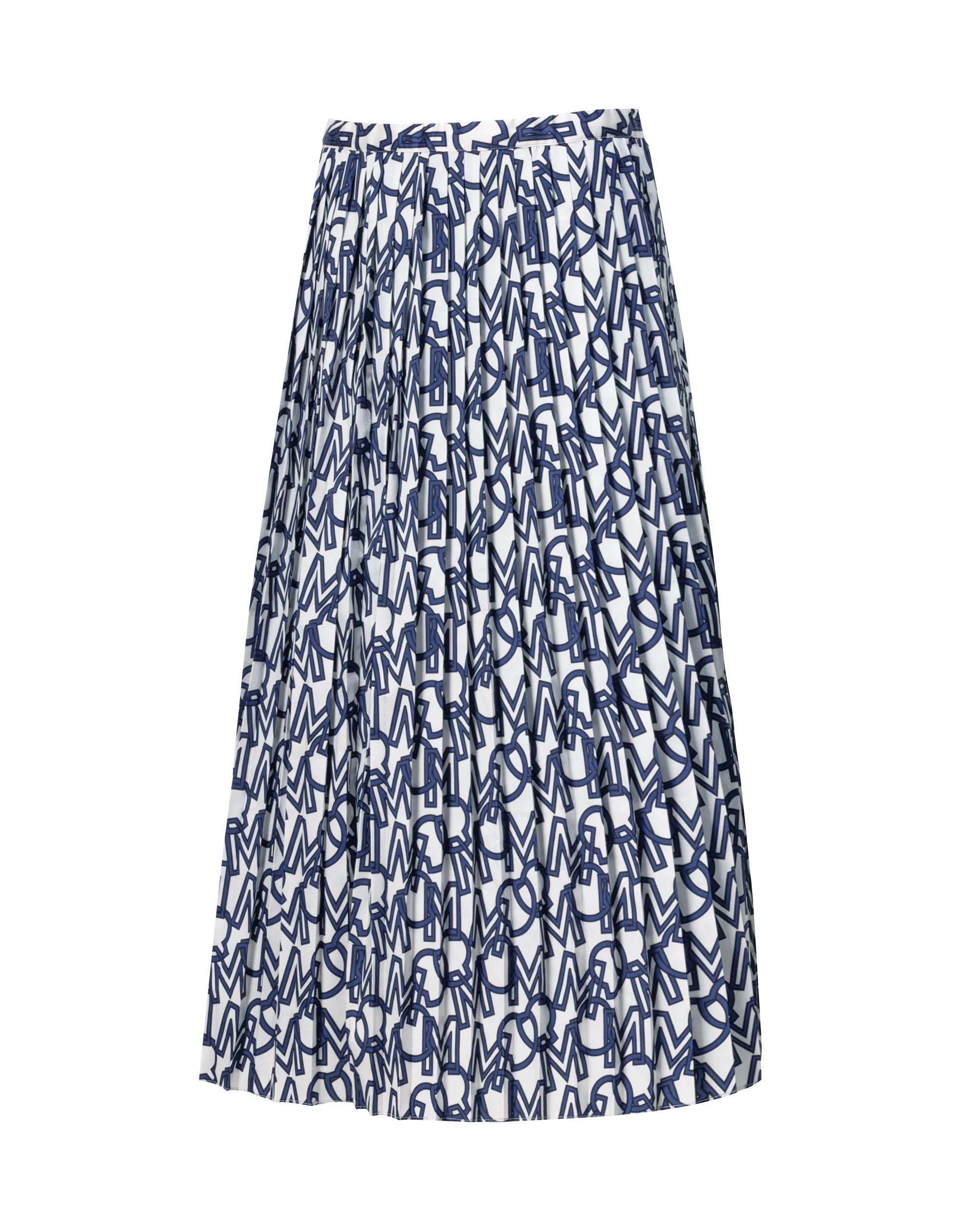 Anagram Printed Midi Skirt