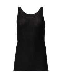 Semi-Sheer Jersey Tank Top - DIHSAN