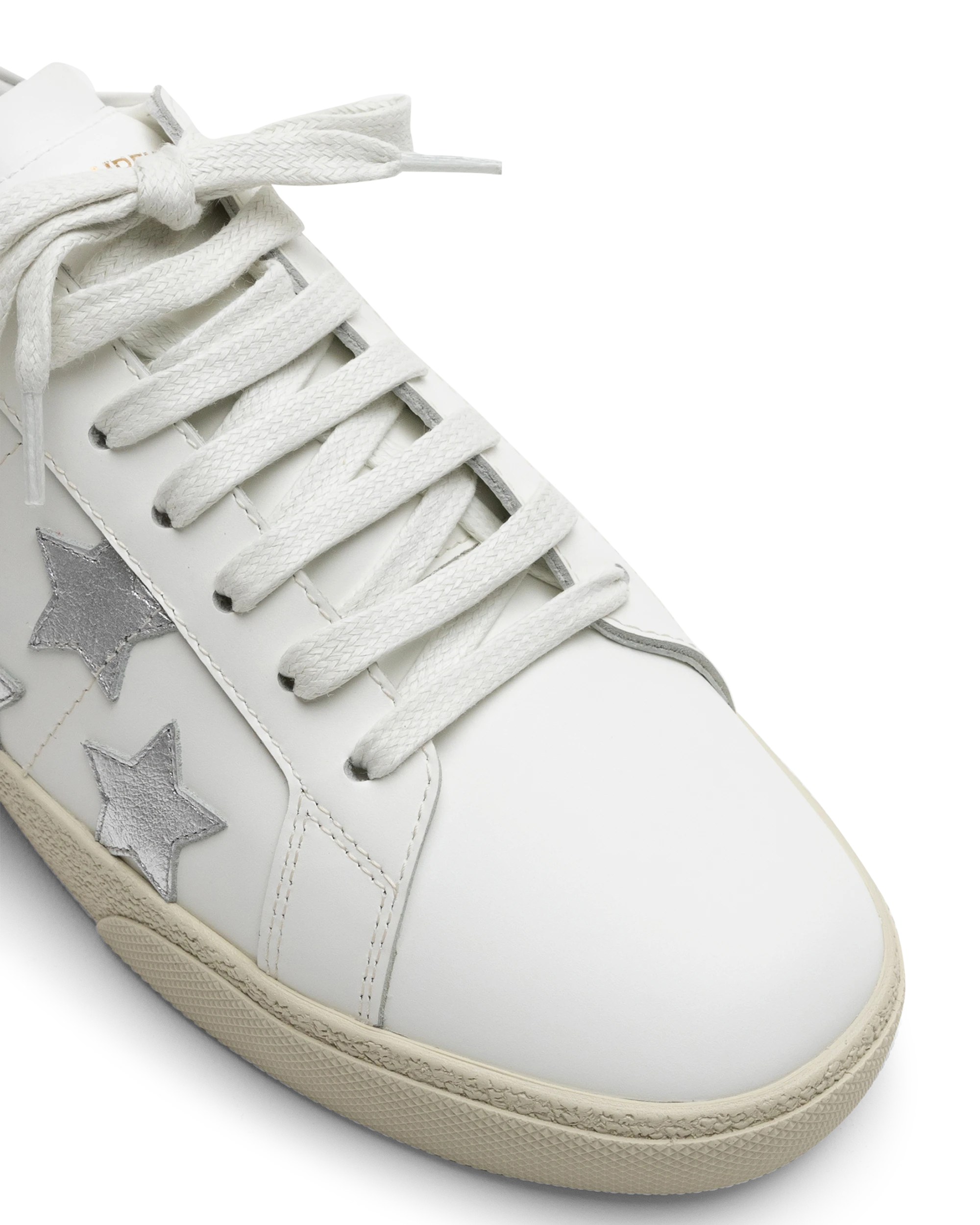 Metallic Stars Court Sneakers