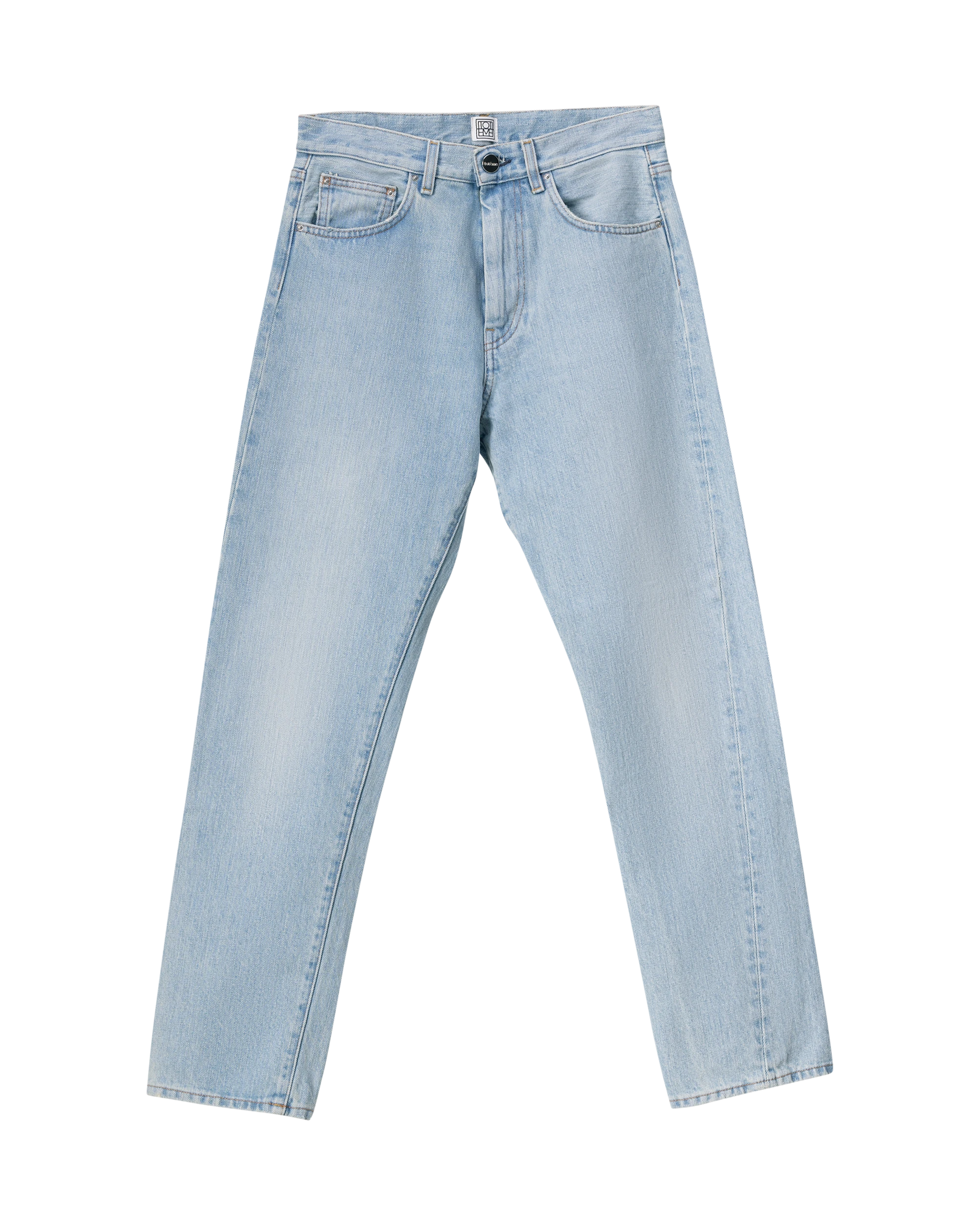 Twisted Seam Cropped Jeans