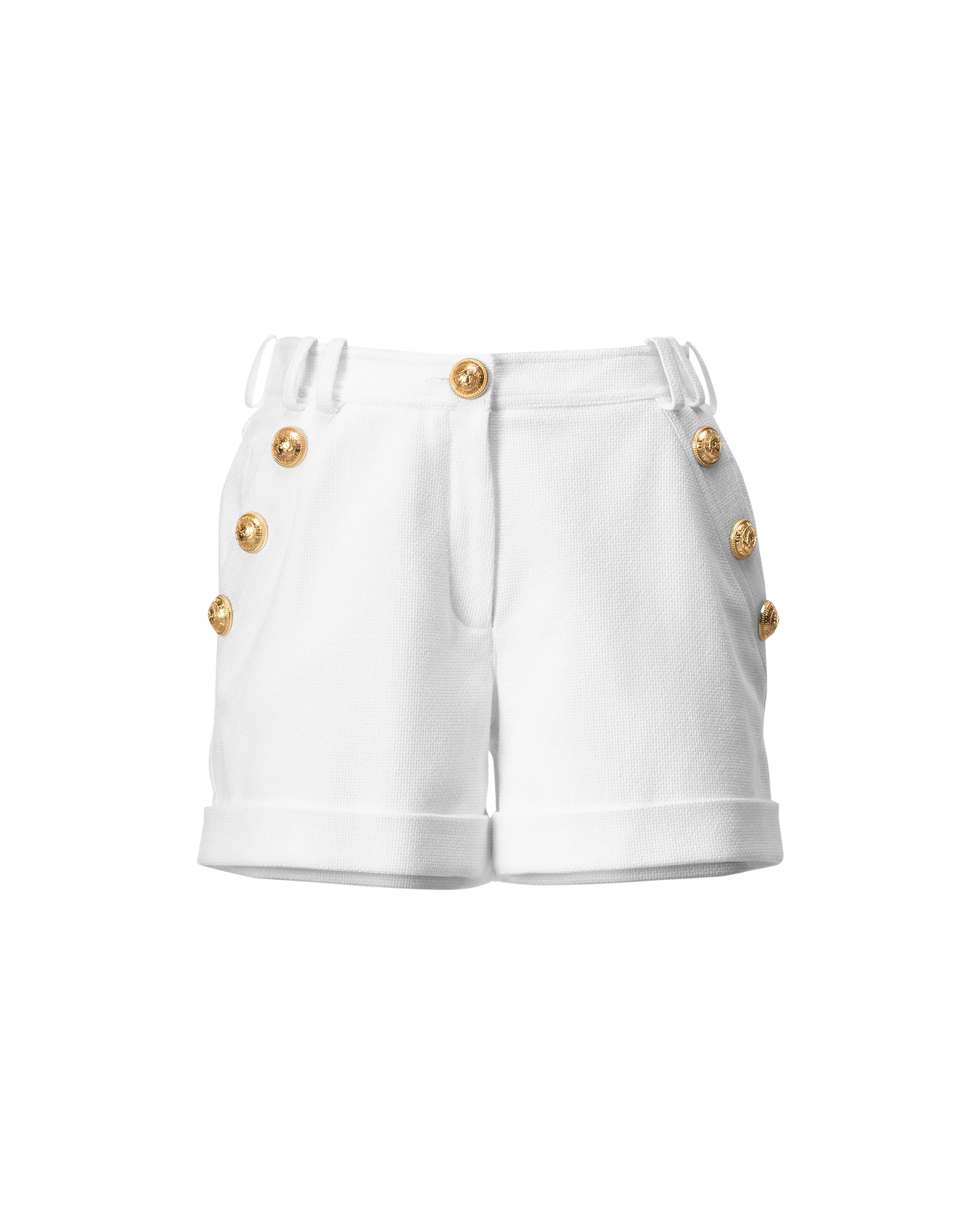 Low-Rise Cotton Shorts