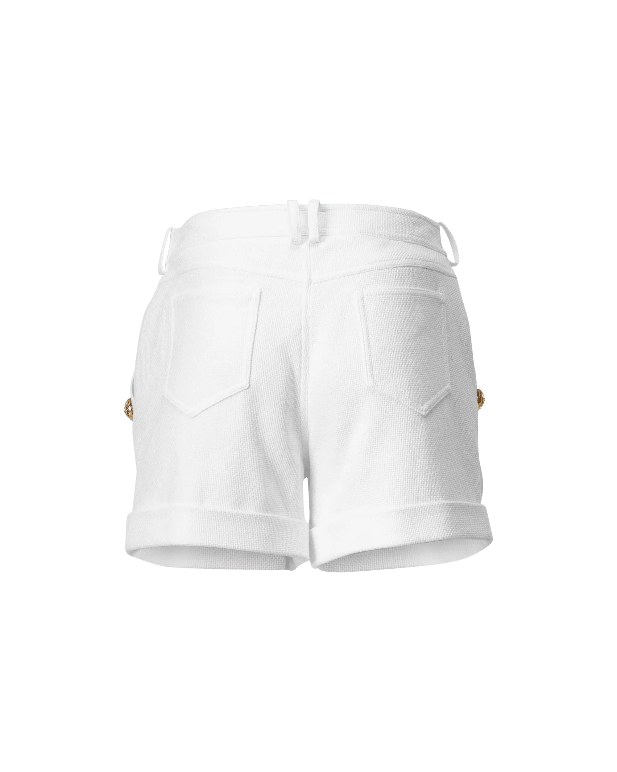 Low-Rise Cotton Shorts