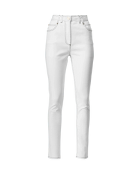 Contrasting Stitch Skinny Jeans - DIHSAN