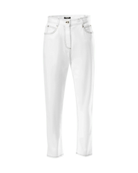 Contrasting Stitch Boyfriend Jeans - DIHSAN