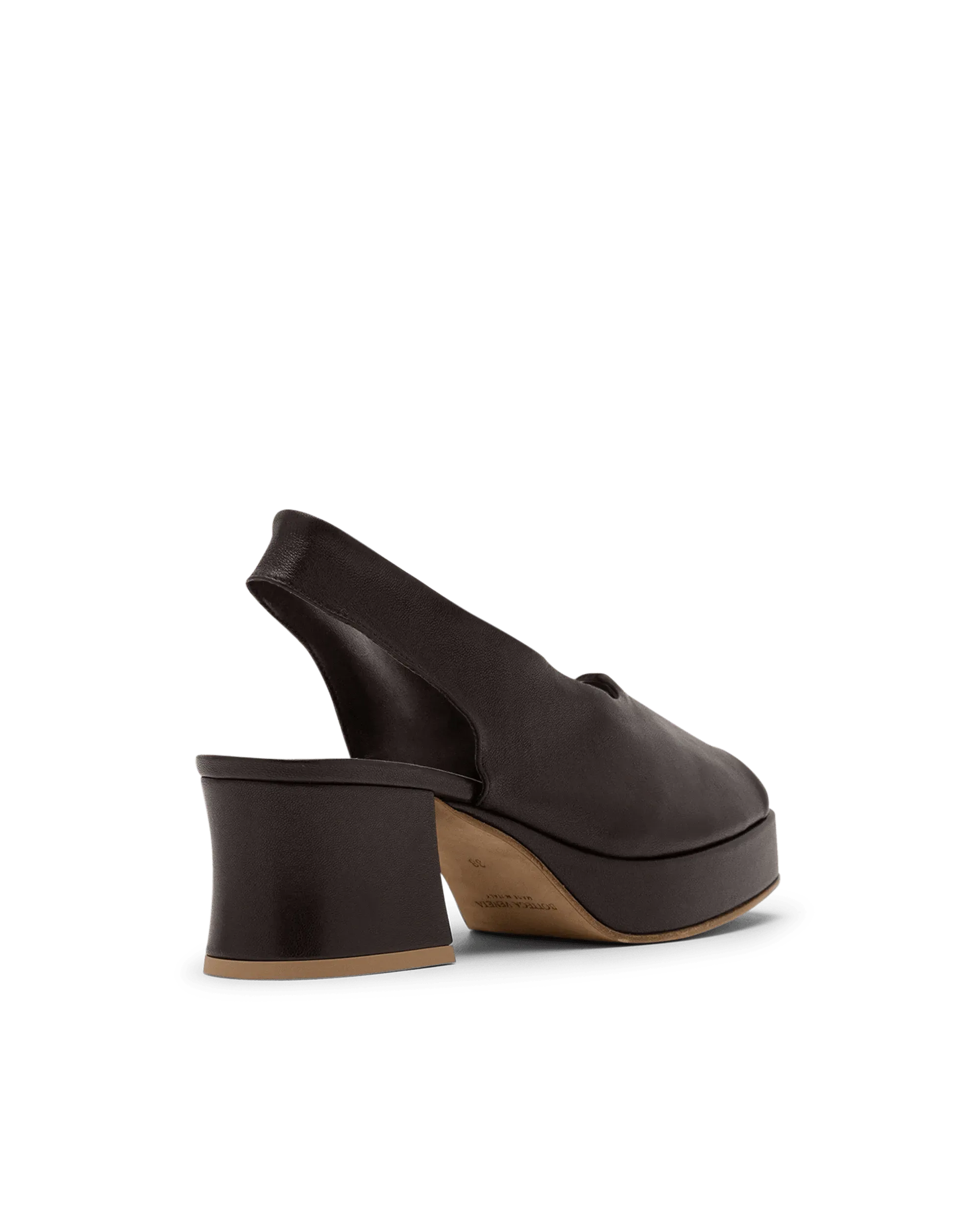 Stack Sling Platform Sandals - DIHSAN