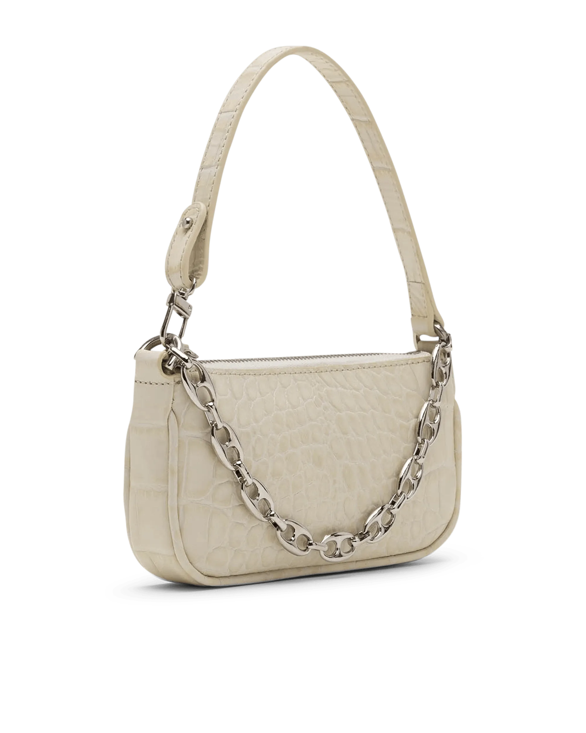 Mini Rachel Croc-Effect Shoulder Bag