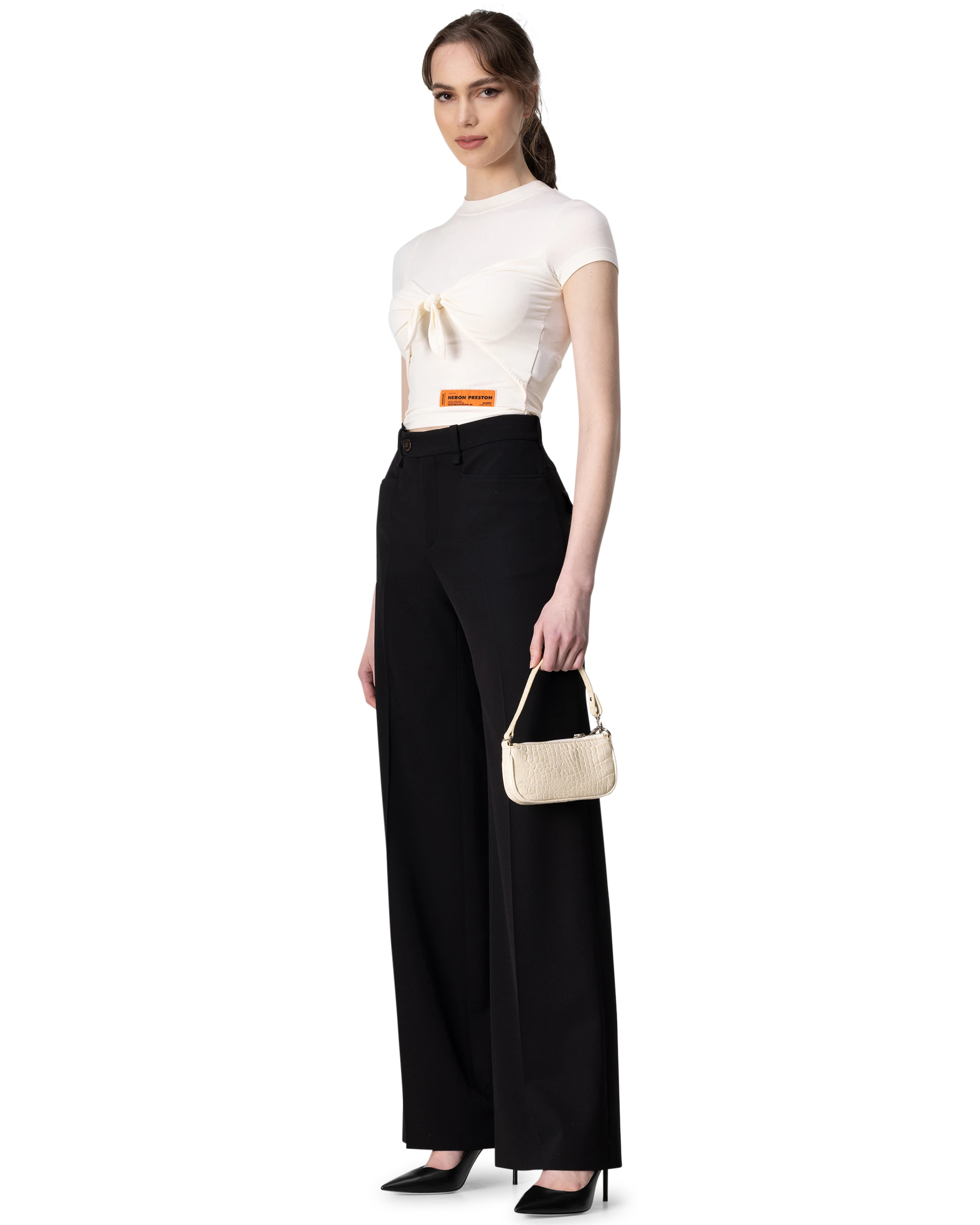 Mini Rachel Croc-Effect Shoulder Bag