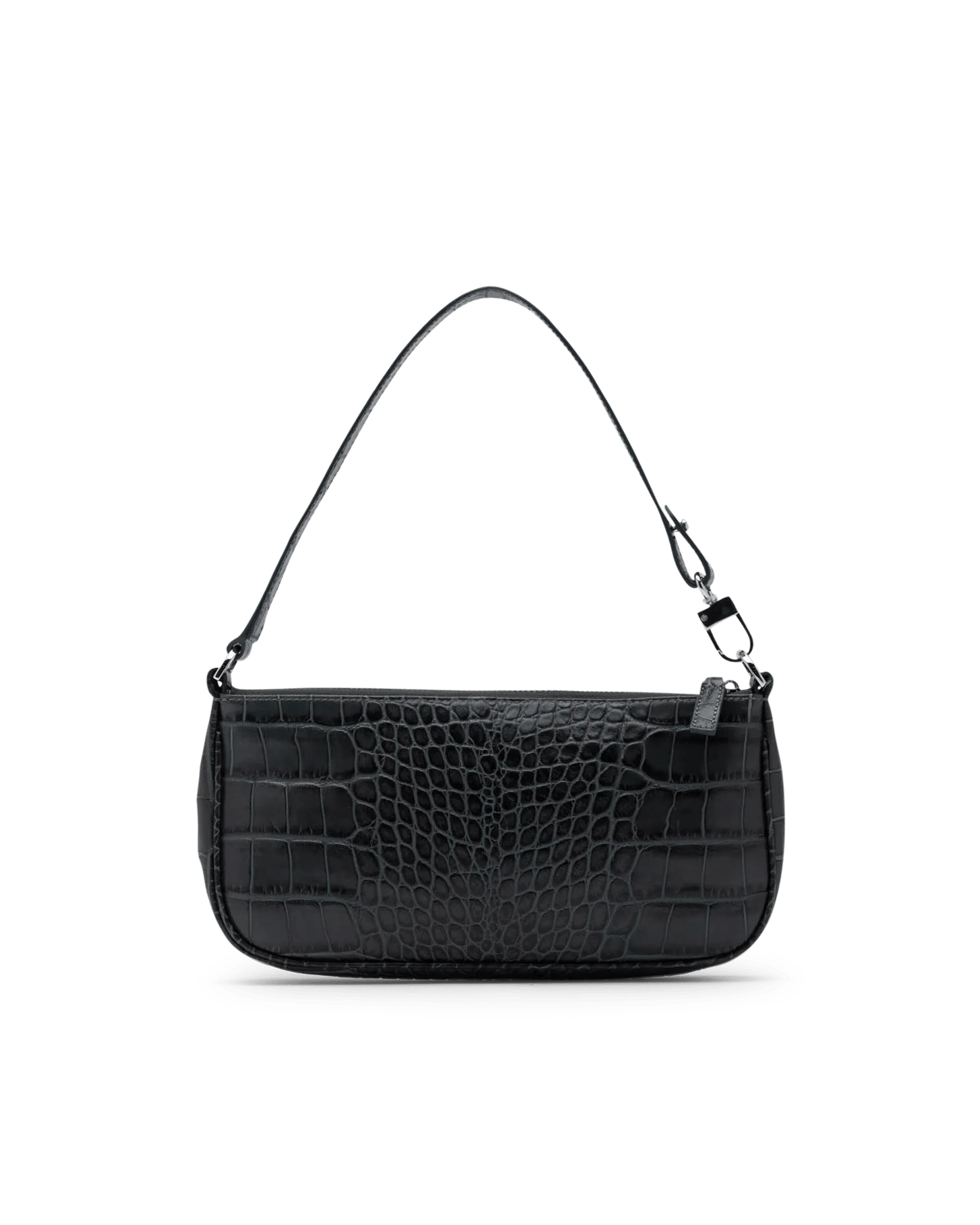 Rachel Croc-Effect Shoulder Bag