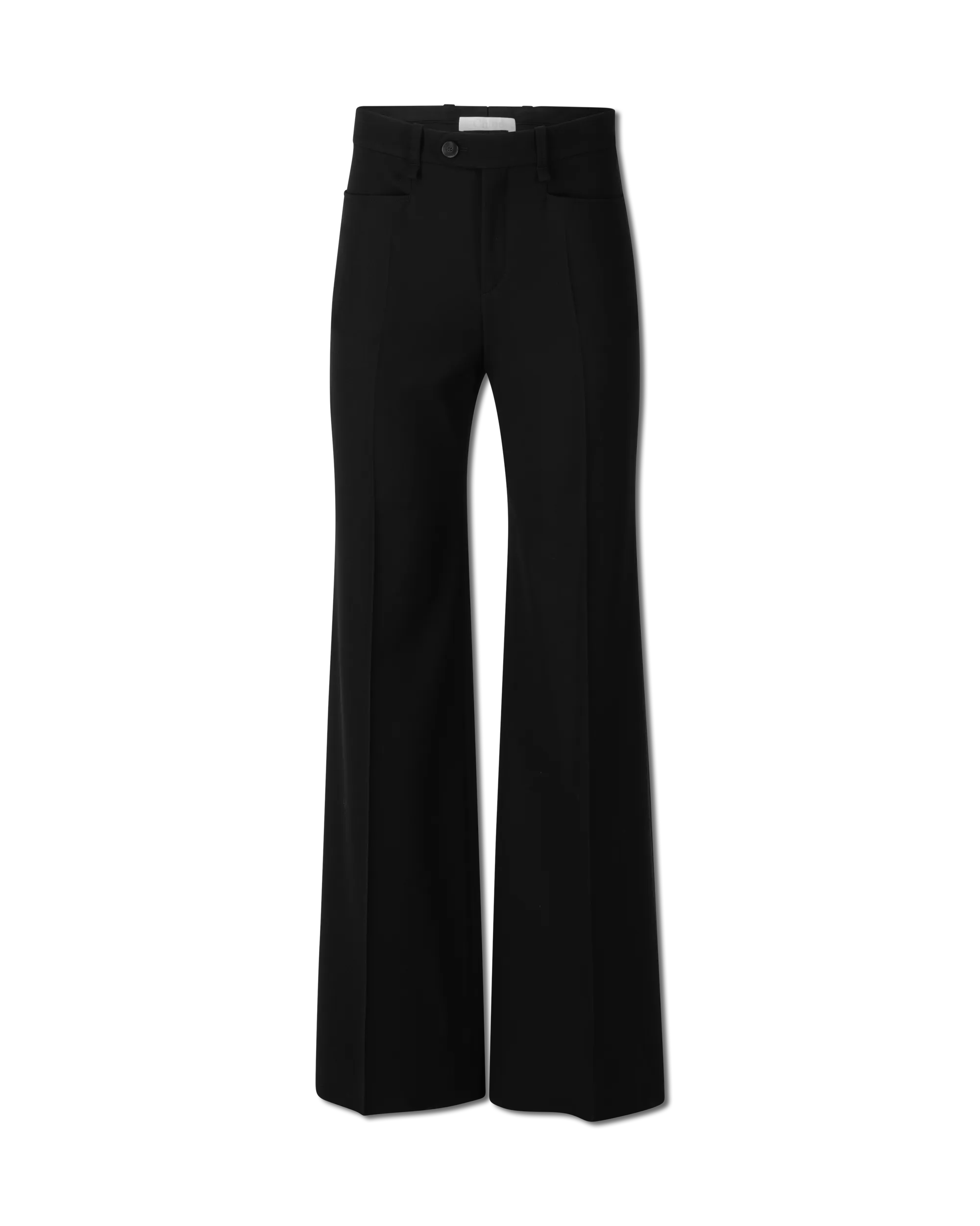 High Waisted Wide Leg Trousers