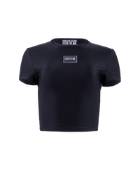 Cropped Logo T-Shirt - DIHSAN