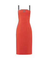 Patch Logo Tank Dress - DIHSAN