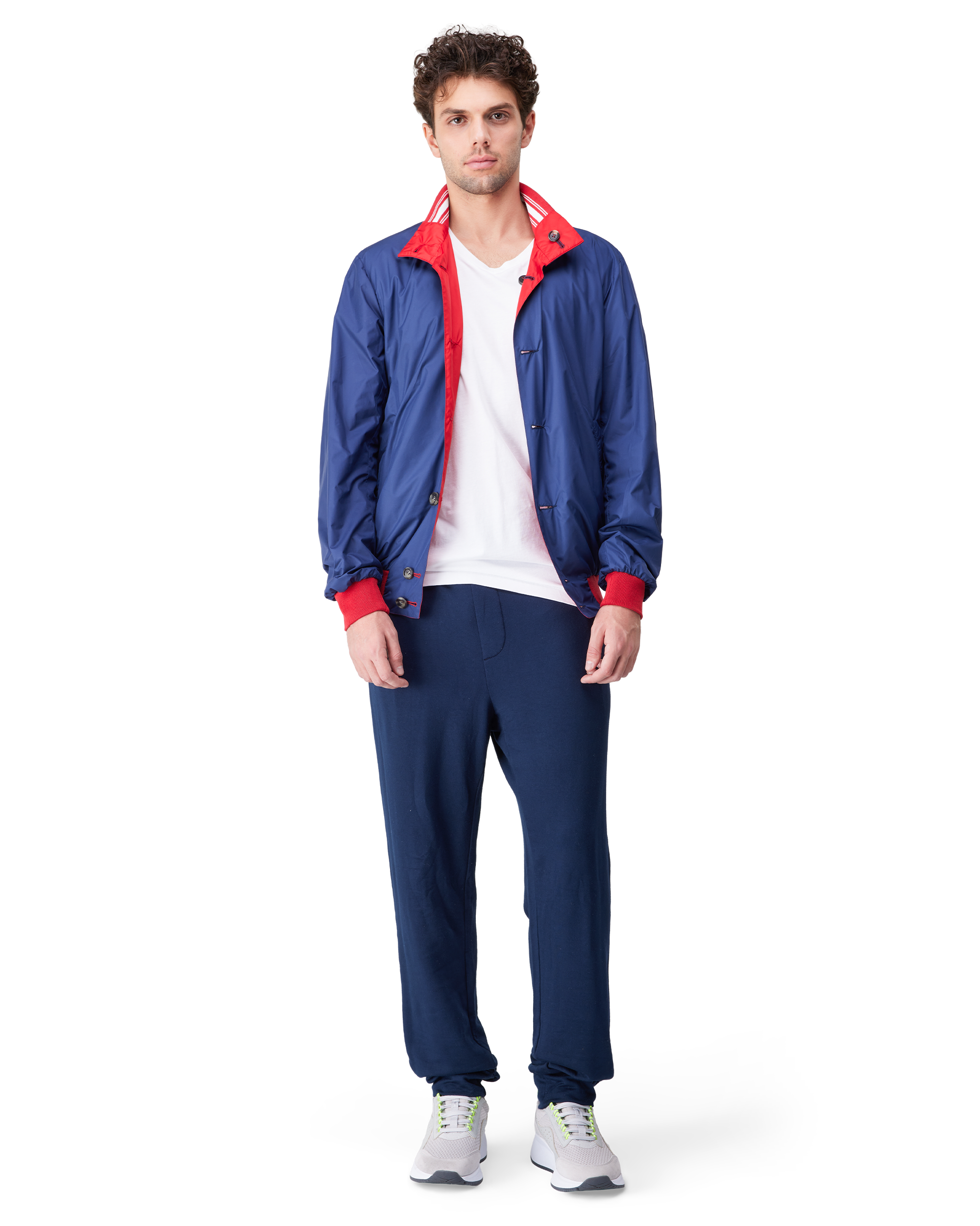 Reversible Varsity Windbreaker