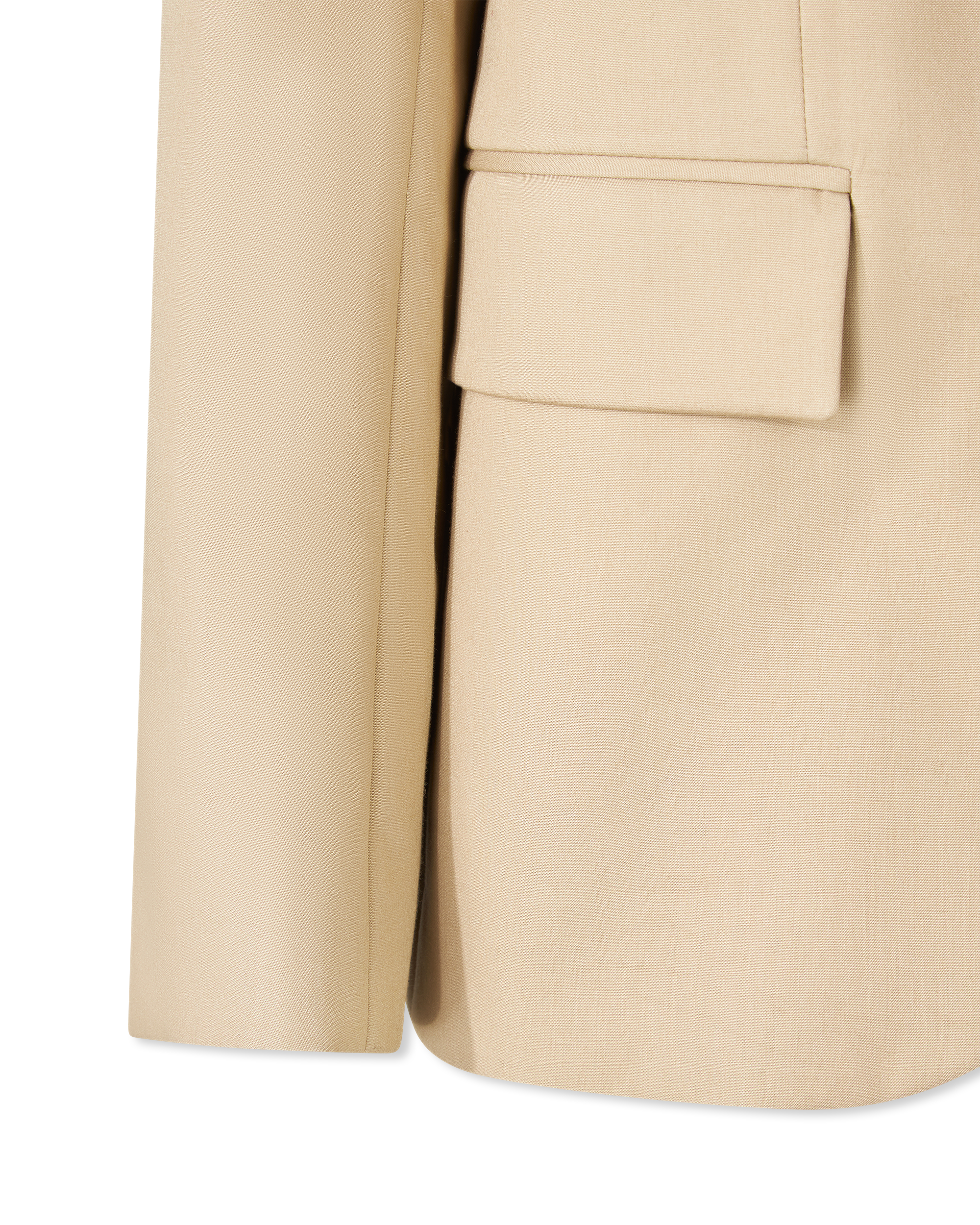 Pointed Collar 6 Buttons Jacket