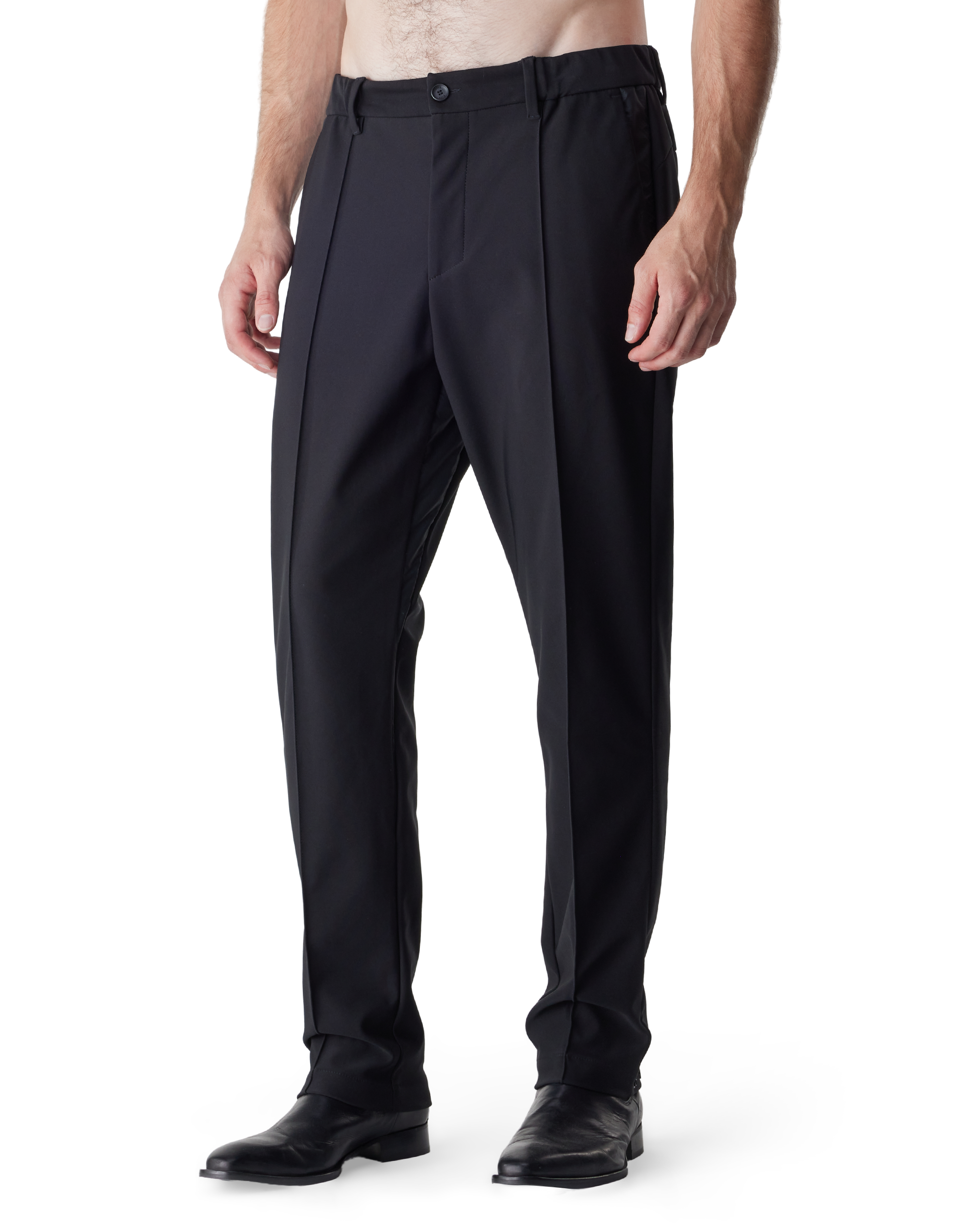 Black T Cronos Pants by BOSS Green | DIHSAN