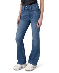 Dion 32" Cargo Flare Jeans